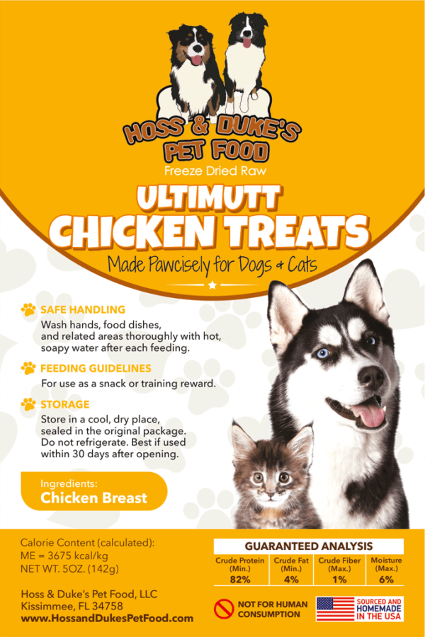 Hoss-Dukes-Pet-Food-l-Chicken-Treats-l-Label